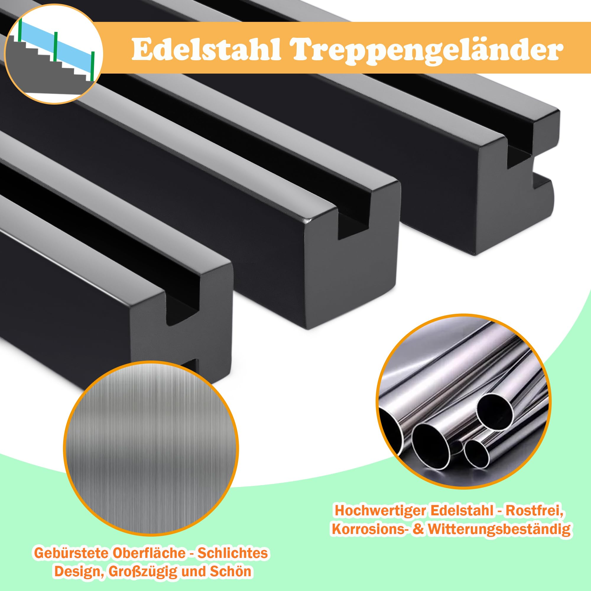 Ronde aluminium trapleuning houder zilverkleurig kopen? - Meubelbeslag