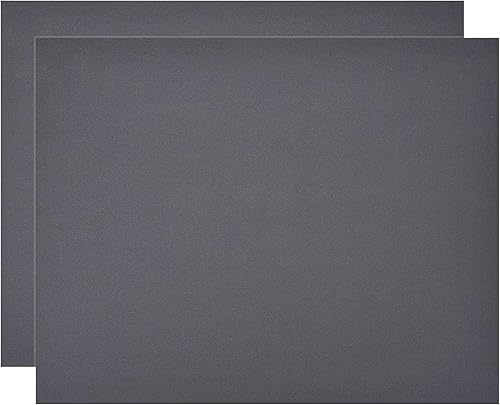 Miniatura 8 de uxcell Hojas de lijado de 500 granos de 9 x 11 pulgadas, papel de lija de carburo de silicio seco húmedo para muebles de madera, pulido de metal, 10