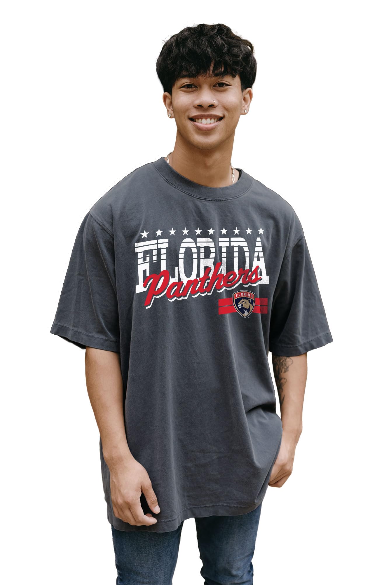 Blue 84 Officially Licensed NHL Tee, Team Color, Team Colour, S