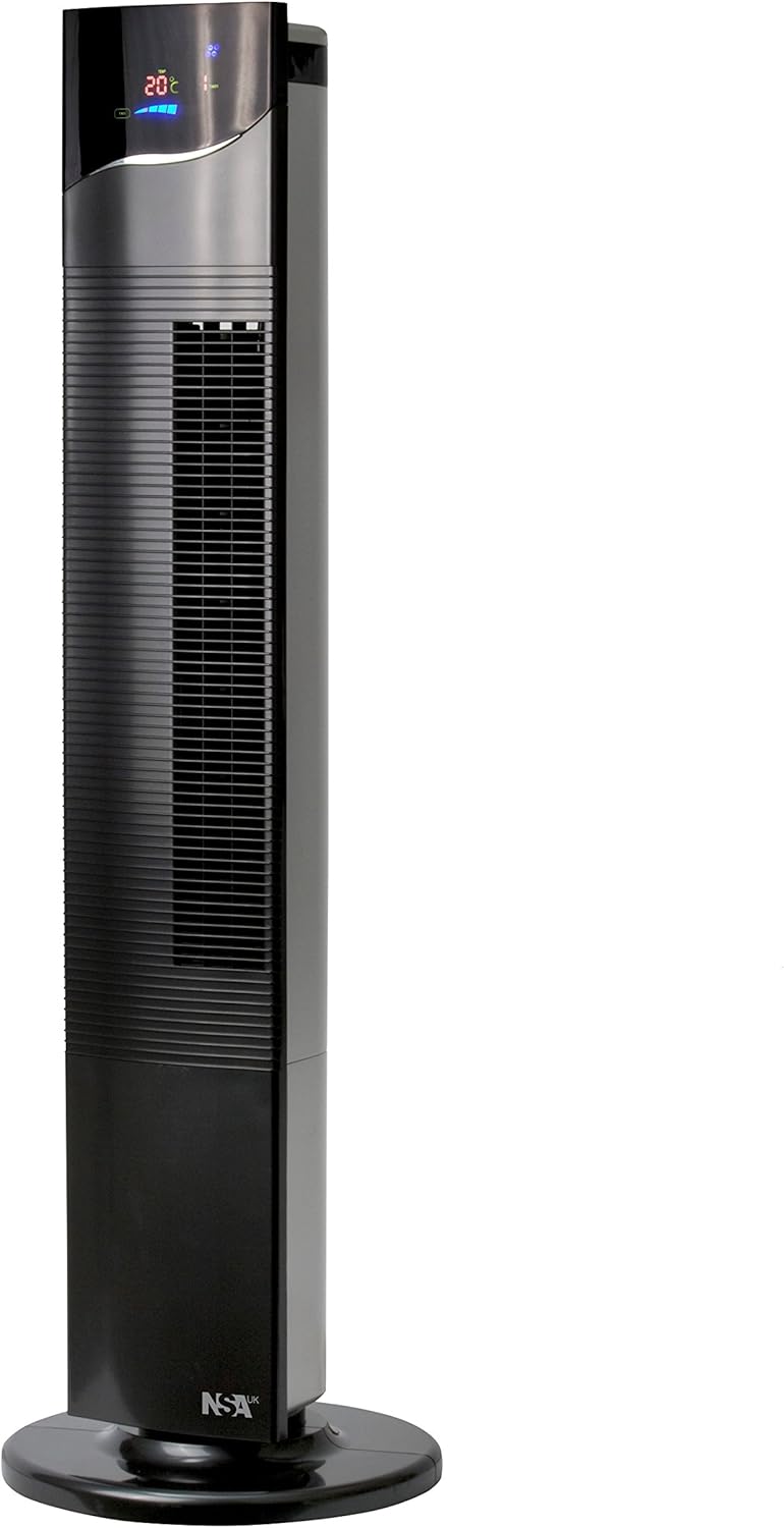 NSA Ultimate Column Fan Quiet Mark Approved, Remote Controlled