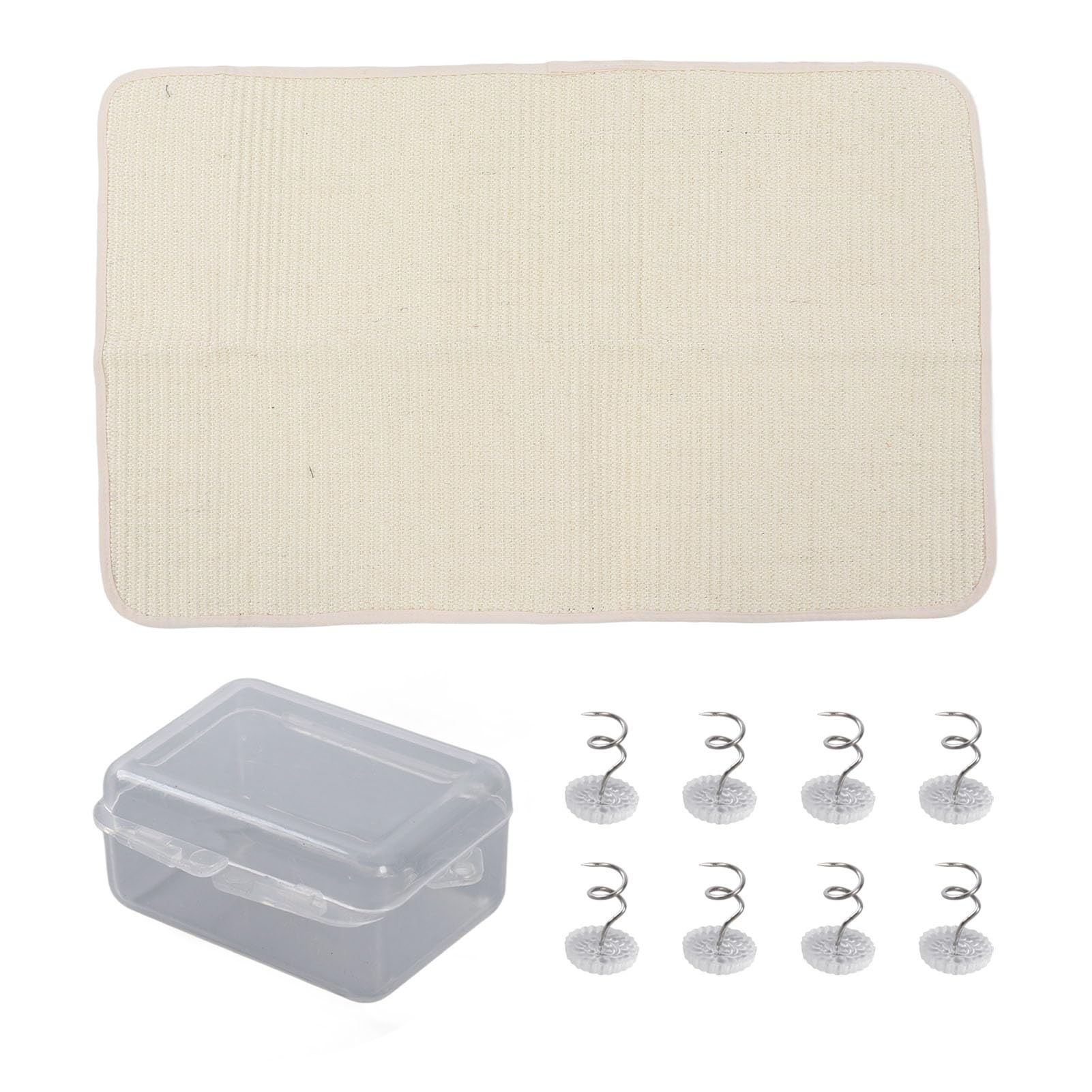 Alfombra rascadora para Gatos de sisal, Protector contra arañazos para sofás, Almohadilla Grande de sisal y cáñamo para rascar, protección para sofás y Muebles con Accesorios de (Largo 49,5 cm.)