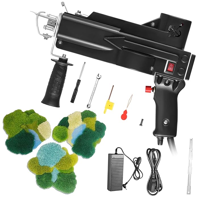 Buy InLoveArts Portable Carpet Tufting Gun, 2 in 1 Tufting Gun Cut Pile