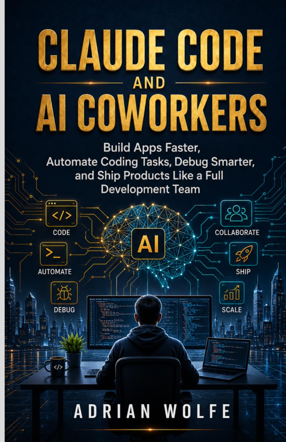 Claude Code and AI Coworkers: Build Apps Faster, Automate Coding Tasks, Debug Smarter, and Ship Products Like a Full Development Team