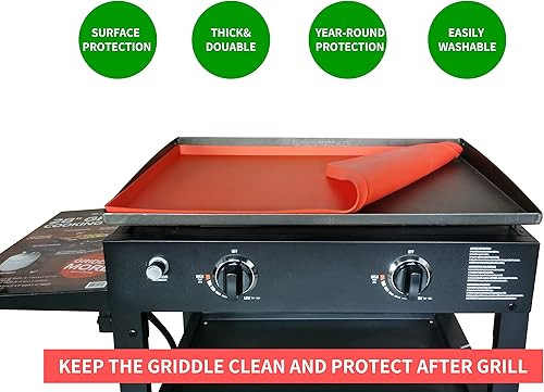 Miniatura 5 de Tapete de silicona para parrilla Blackstone de 36 pulgadas, tapete de silicona resistente de grado alimenticio, tapete grueso de 36 pulgadas,