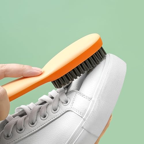 Miniatura 4 de Cepillo de limpieza para manchas de lavandería, cepillo de limpieza de dos lados para el hogar, cepillo de cerdas suaves de silicona, cepillo de