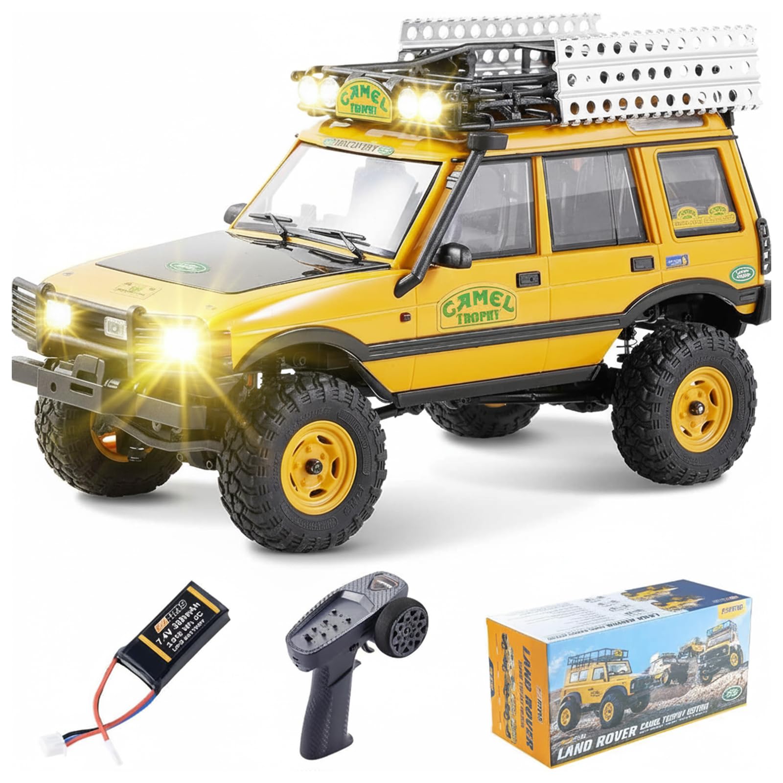 FMS fcx24m Discovery ラジコンクローラー Amazon.com: EAZYRC FMS 1/24 FCX24M RC Crawler RTR, Land