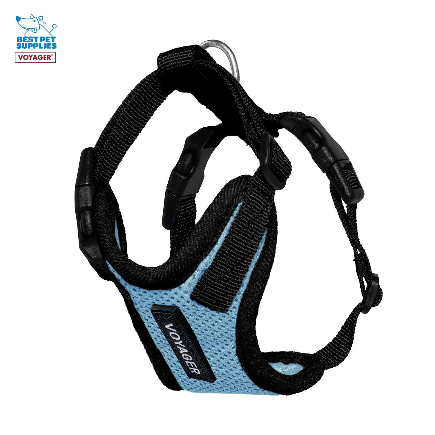Voyager Escape Proof Cat Harness and Leash Set with Reflective Stitching, Neoprene Handle 5ft - Supports Small, Medium and Large Cats, Kittens for Walking by Best Pet Supplies - Lime, S — view 304