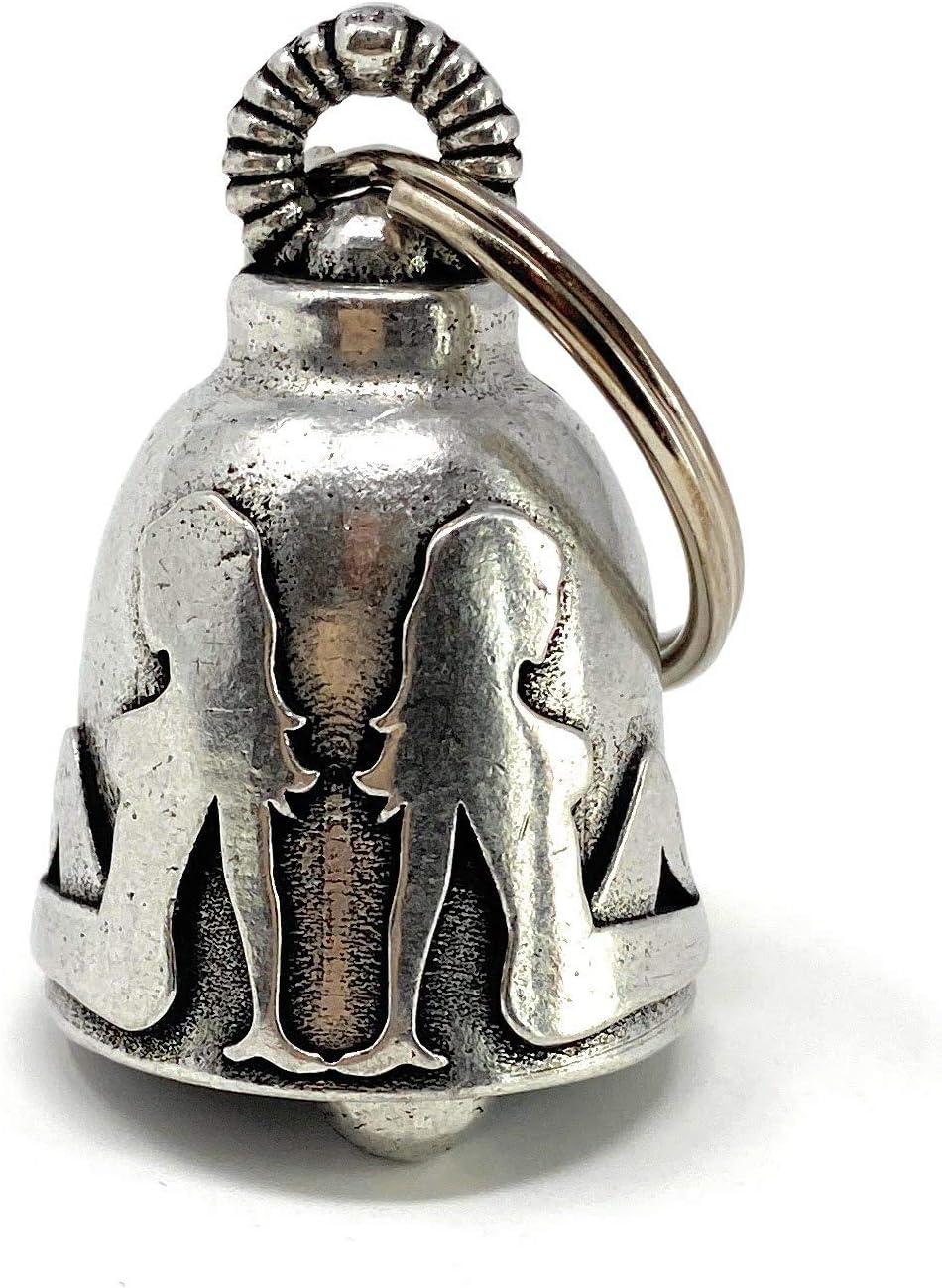 Bravo Bells Trucker Ladies Bell - Biker Bell Accessory or Key Chain for Good Luck on The Road