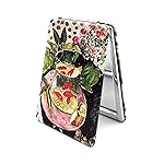 Aeisage Goldfish Gift Mirrors Small Colorful Travel Mirror Magnifying Lipstick Mirror Foldable Great Great Gifts for Fauvism Art Lovers