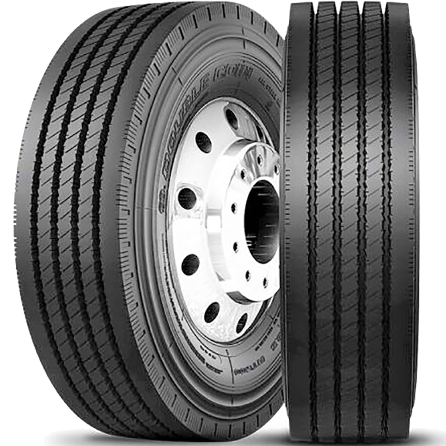 Amazon.com: 雙硬幣RT600 商用卡車輪胎- 225/70R19.5 128M : 汽車
