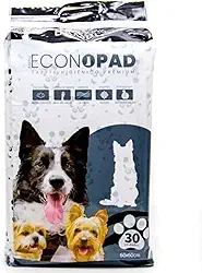 Econopad Carvão Bambu Tapete Higiênico Para Cães 90x60cm 30 Un