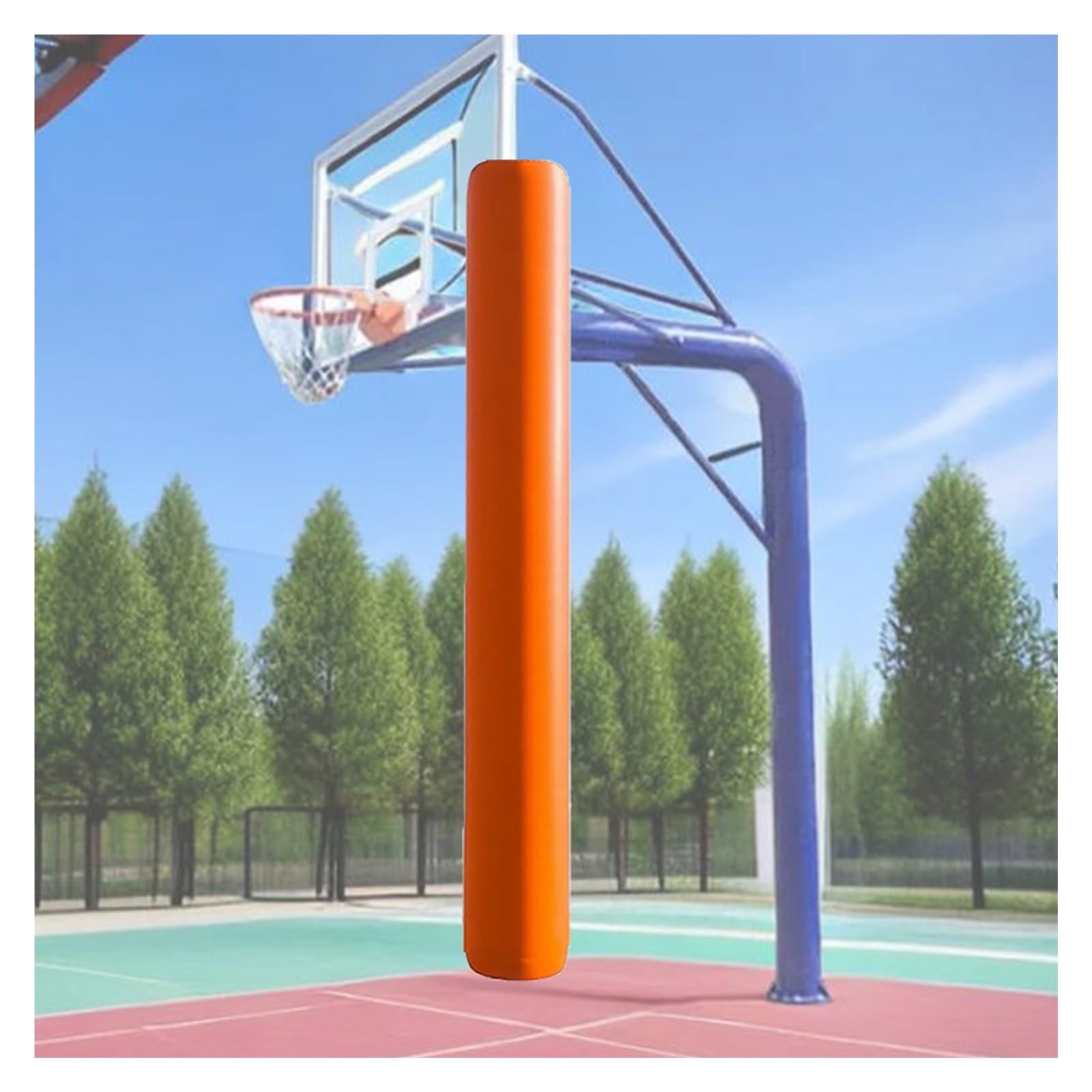 Basketballkorb-Polsterung, weiche Kollisionsvermeidungspads für Kindergarten, Freizeitparks, Surround-Schutz für Sicherheit