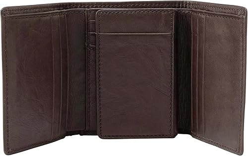 Miniatura 8 de Fossil Cartera triple de cuero para hombre