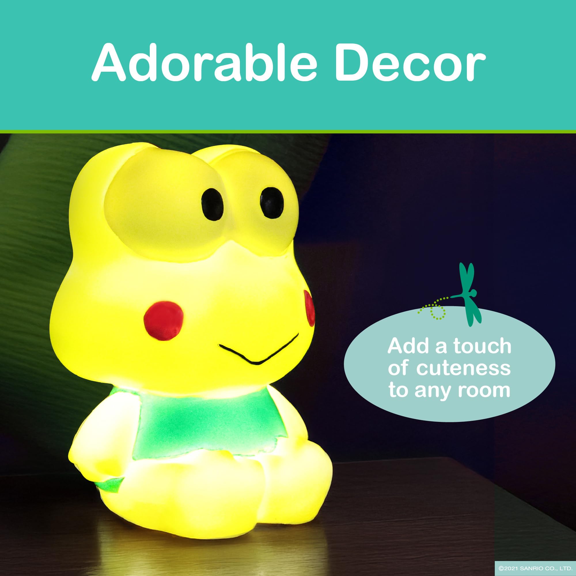 Blue Sky Studios Hello Kitty Character Light, Touch-Controlled Lamp for Girls Bedroom Cute Kawaii Desk Decor - Image 4