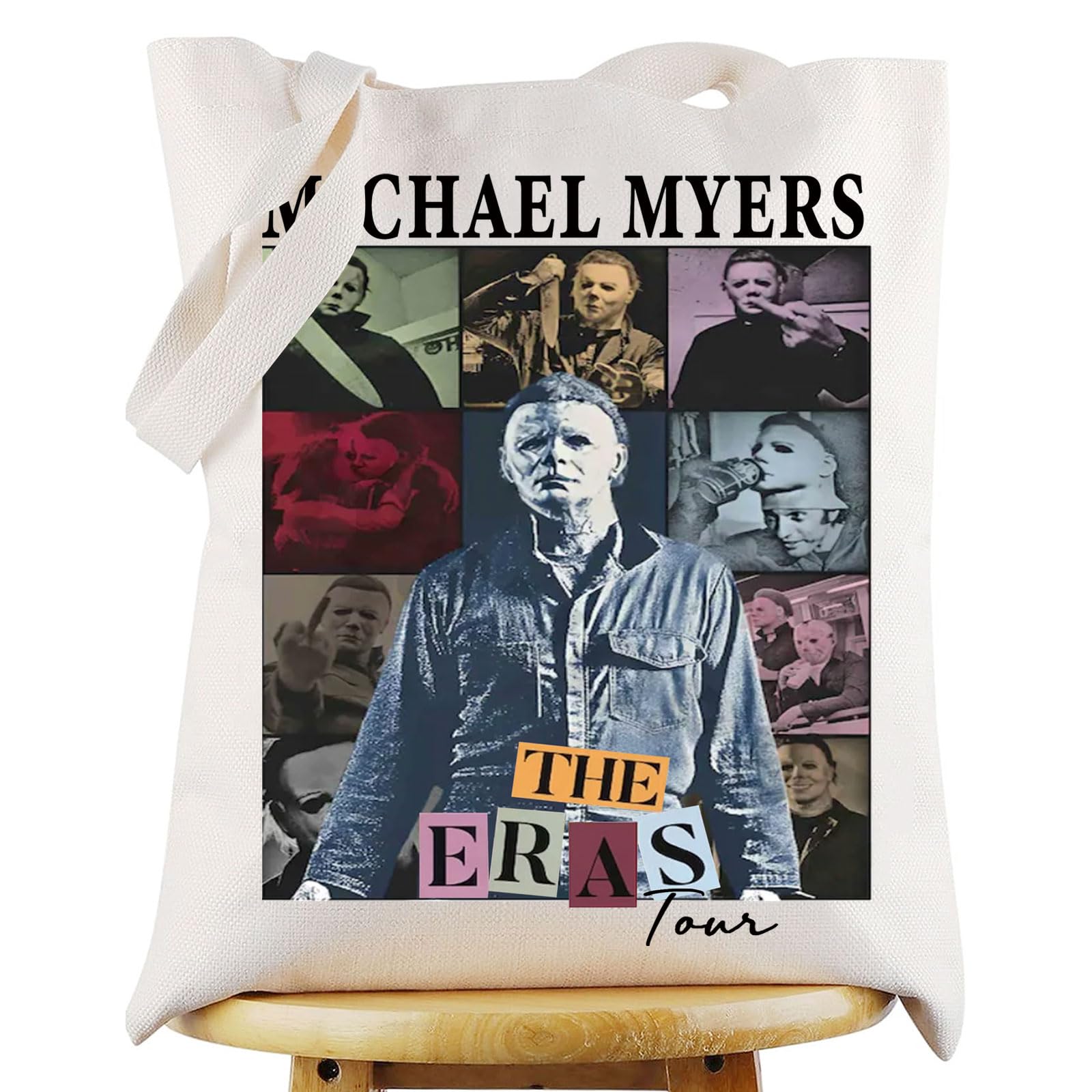 WZMPA Michael Tote Bag Michael Fans Gift Michael Tour Reusable Grocery Bag Michael Merchandise