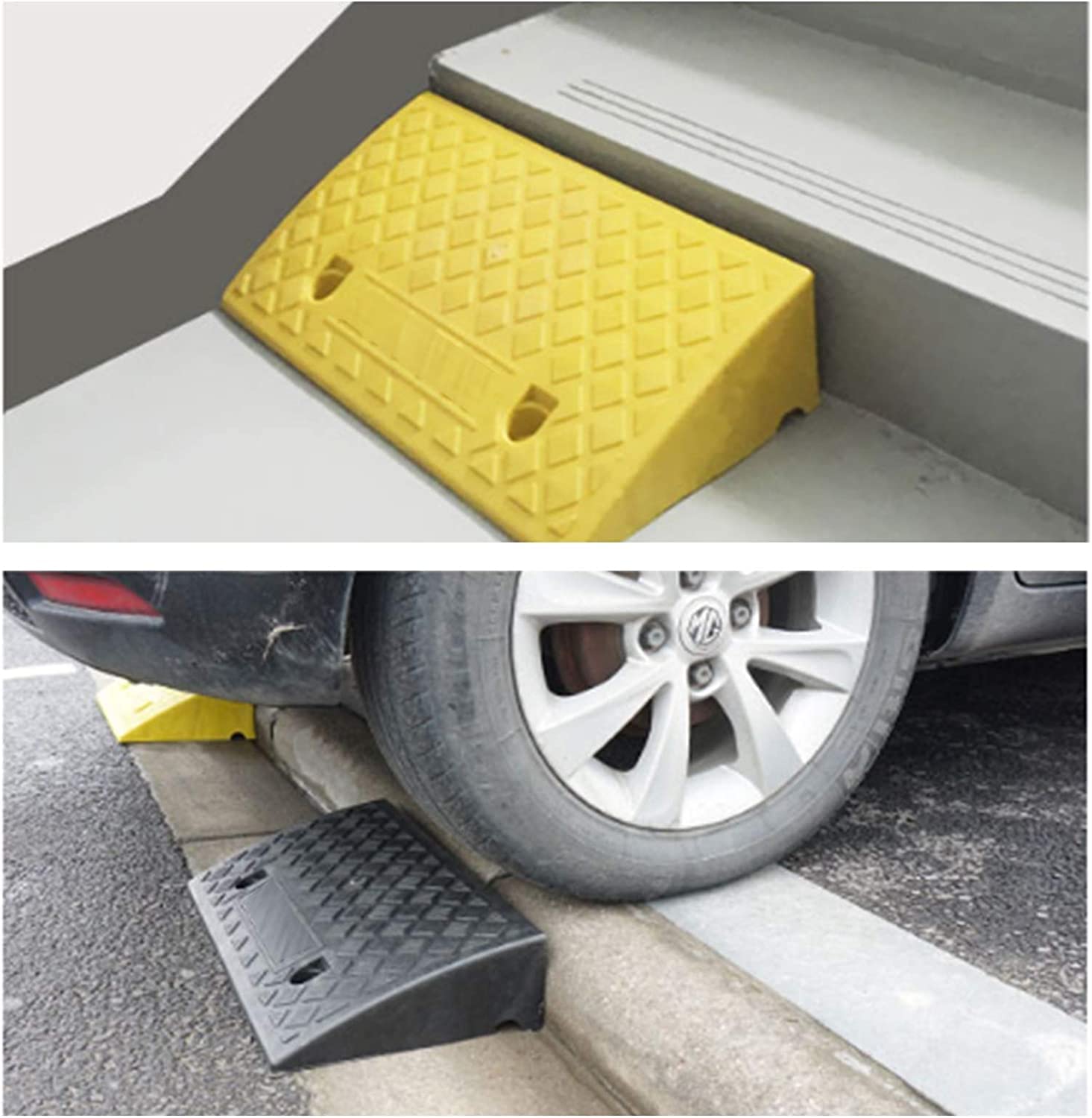 Oprijplaten Rolstoel Oprit Antislip Pvc Drempel Oprit Voor Motorfiets Trolley Batterij Winkelwagen Handicap Ramps Entree Scooter Oprit Anti slip
