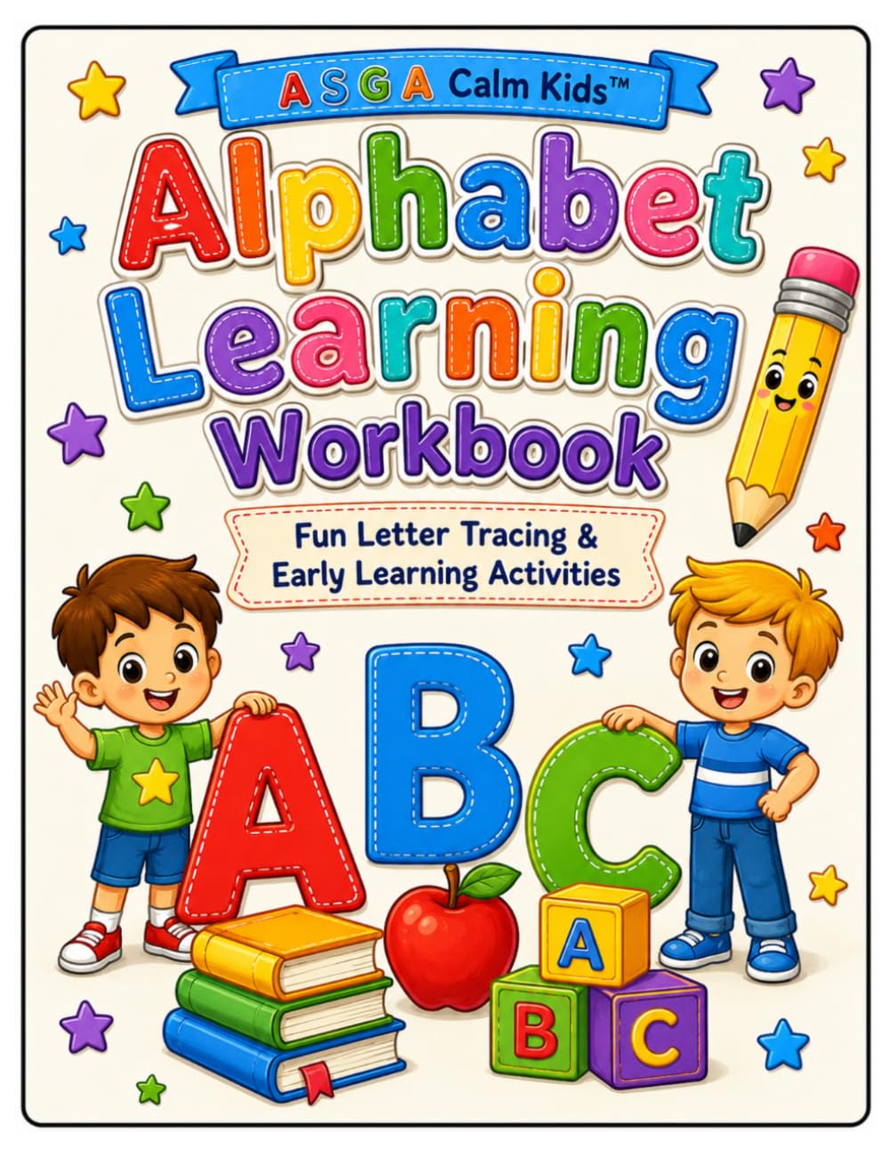 Alphabet Learning Workbook: Fun Letter Tracing & Early Learning Activities for Preschool and Kindergarten