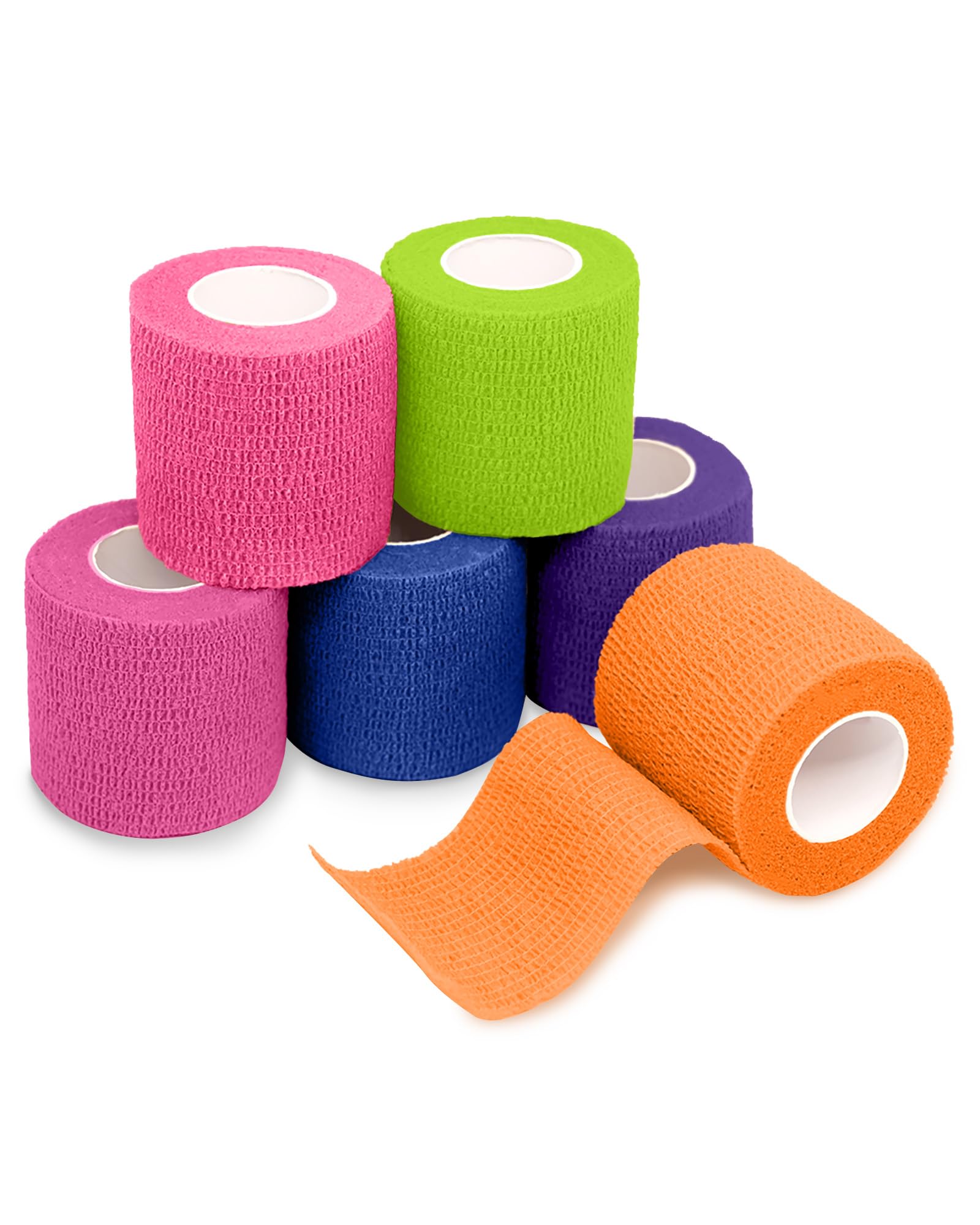FriCARE Self Adhesive Bandage Wrap, Medical Tape in First Aid Kit