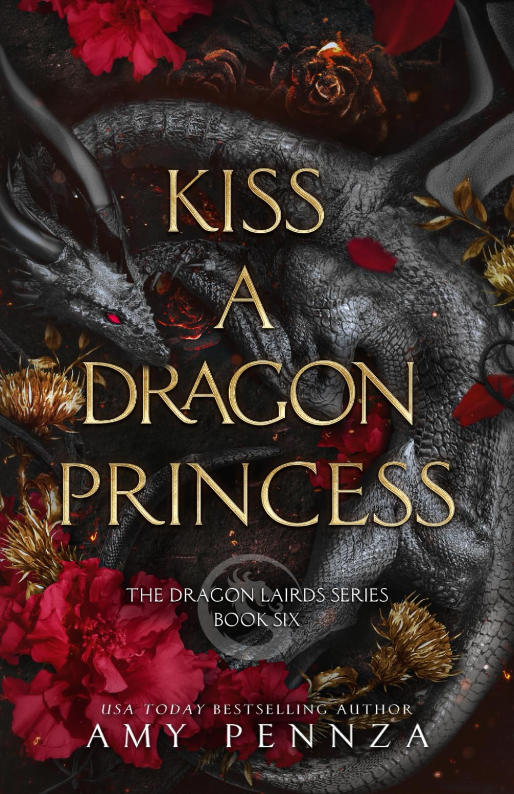 Kiss a Dragon Princess (The Dragon Lairds Series)