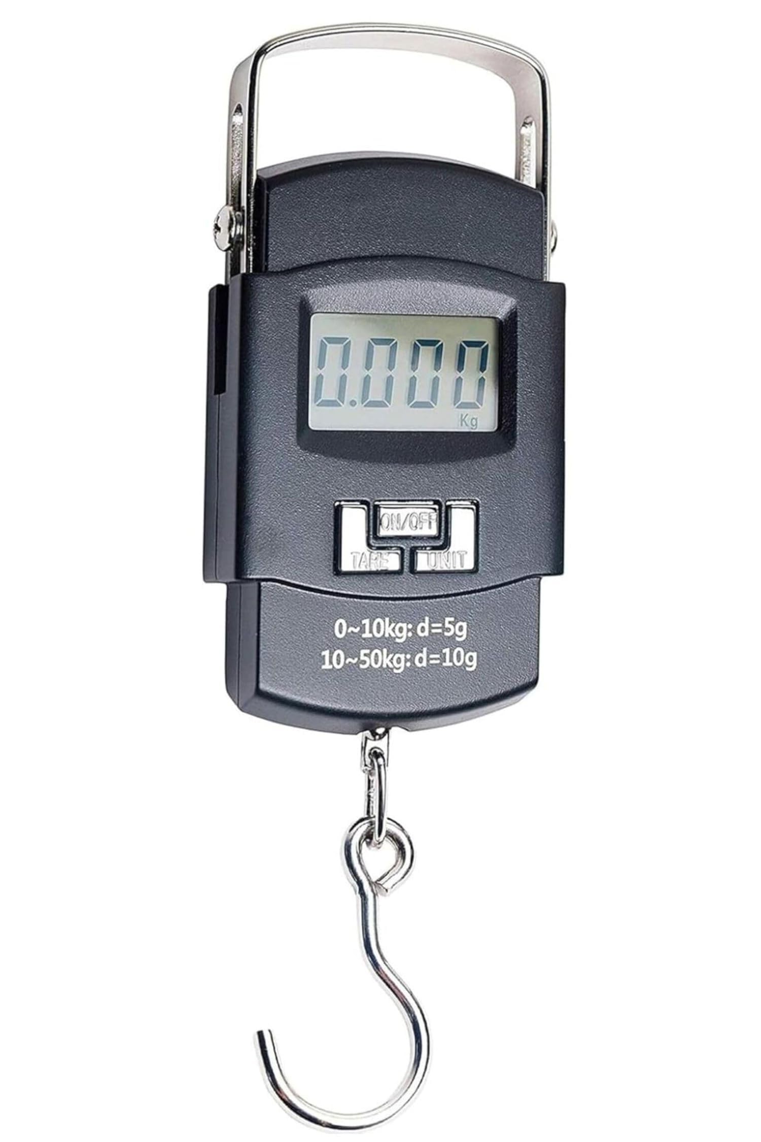 Digital Weighing Machine For Luggage weighing, Weighing scale capable of 50kg, Scale with LCD Display & Stainless steel hook-image-1