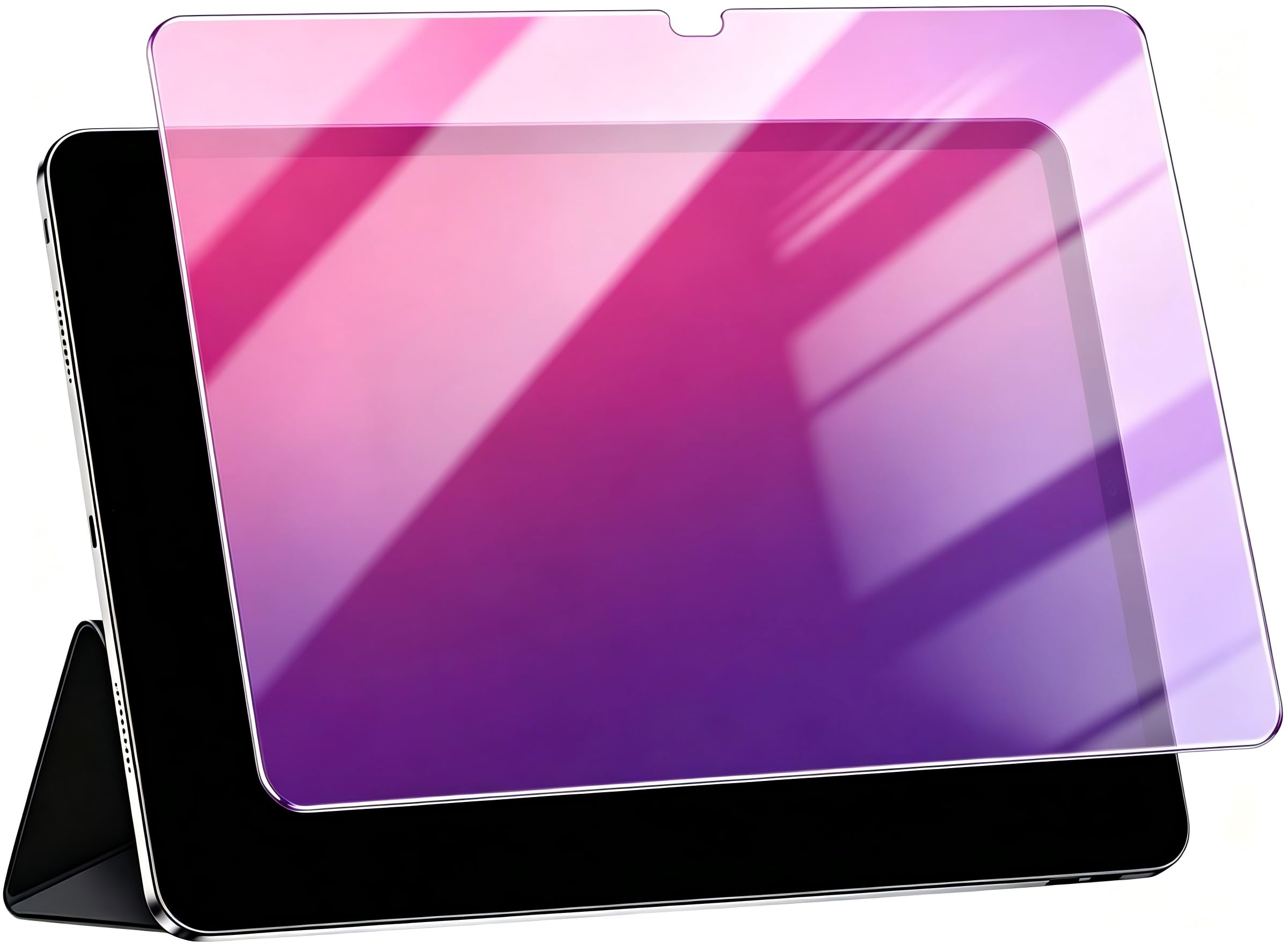Purple Privacy Screen Protector for iPad Pro 11 Inch 2024/2025 M4/M5, Anti-Spy Scratch Resistant Pencil Pro & Case Friendly