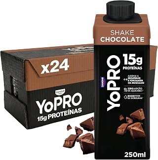 Pack YoPRO Bebida Láctea UHT Chocolate 15g de proteínas 250ml - 24 unidades
