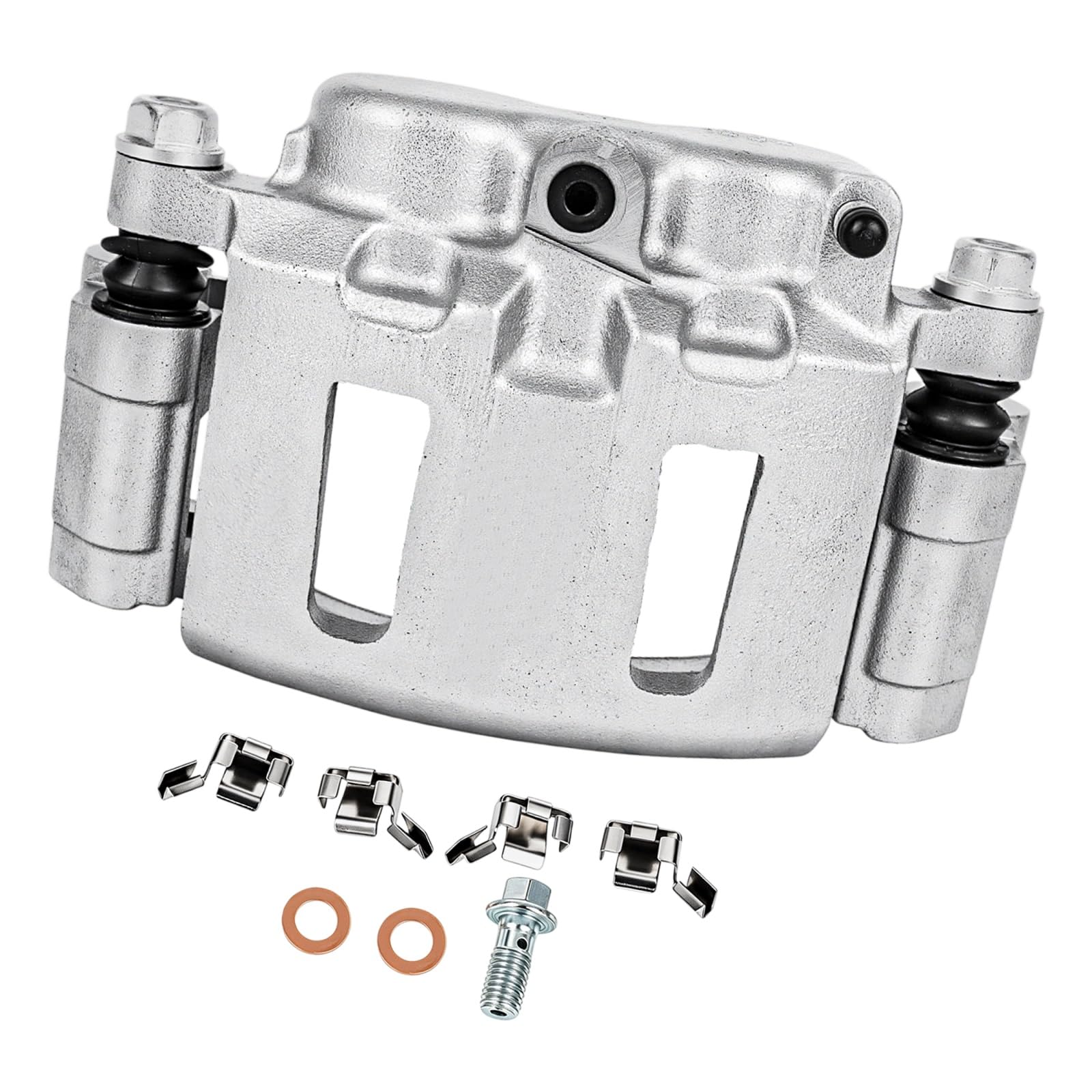 cciyu Front Right Disc Brake Caliper Assembly w/Bracket 18B4694