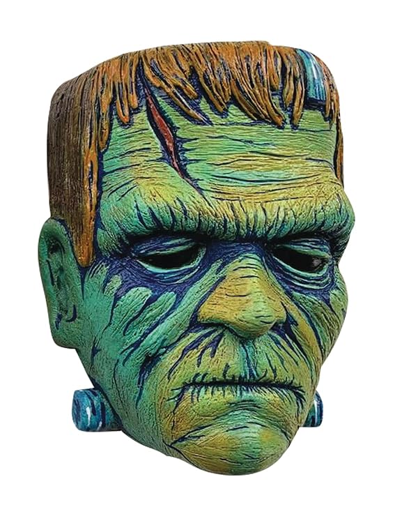Universal Monsters: Frankenstein (Basil Gogos Ver.) PX Display Only Mini-Mask by FRIGHT-RAGS - Used condition - US$13.98