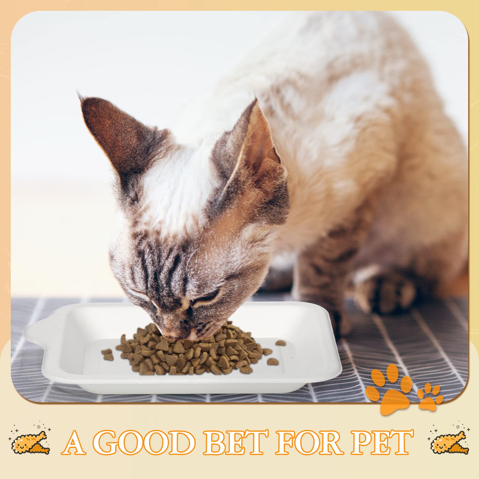 Remerry Lot de 300 petites assiettes en carton pour dessert, 10,4 x 15,5 cm | Assiettes jetables carrées en papier blanc pour fête, gâteau, collation, bagasse, mariage, anniversaire, dîner