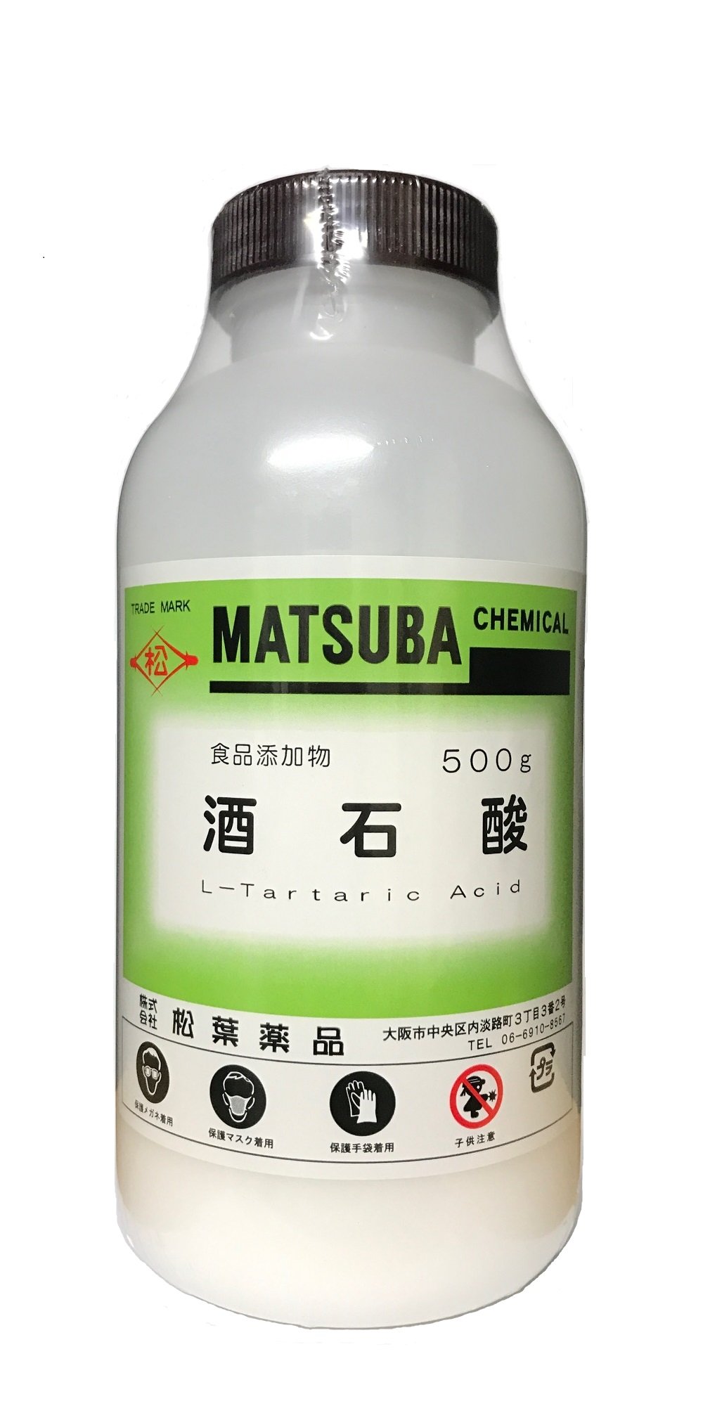Amazon.co.jp: カナダ薬品工業 【酒石酸】500g : 食品・飲料・お酒
