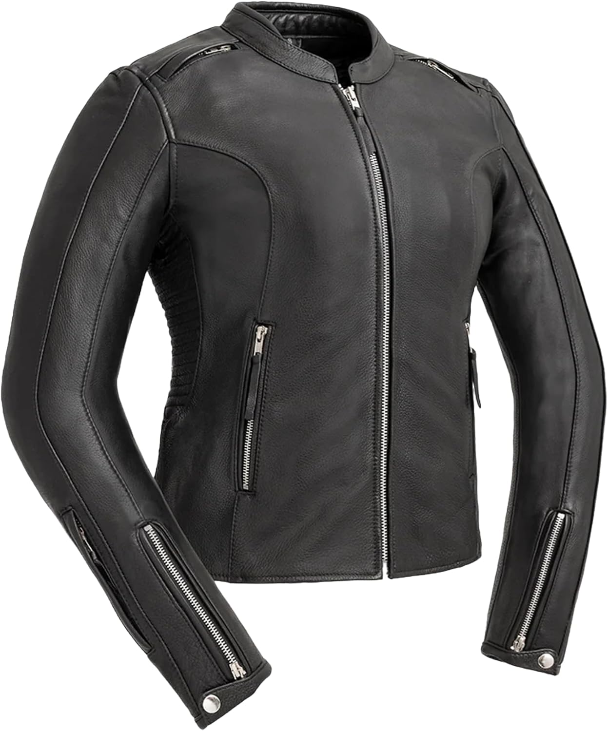 First Mfg Co – Cyclone – Women’s Motorcycle Biker Riding Leather Jacket First Mfg Co – Cyclone – Women’s Motorcycle Biker Riding Leather Jacket