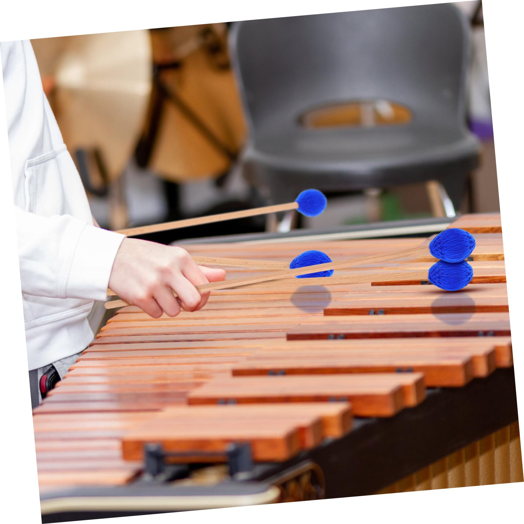 ERINGOGO 6pezzi Bacchette Per Batteria Legno Bacchette Per Timpani e Batteria Grancassa Accessori Per Strumenti Musicali Per Iniziare e Migliorare La Tua Tecnica Di Percussione