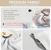 Vista 679 de Cenefas de cocina modernas con patrón de cobre marrón dorado para ventanas, cenefas opacas abstractas de marcas de arañazos y cortinas opacas