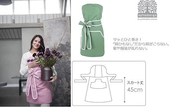 コメント逃げ禁止！姫ちゃま様　 カップケーキエプロン　肩紐なしエプロン コメント逃げ禁止！姫ちゃま様 カップケーキエプロン 肩紐なし