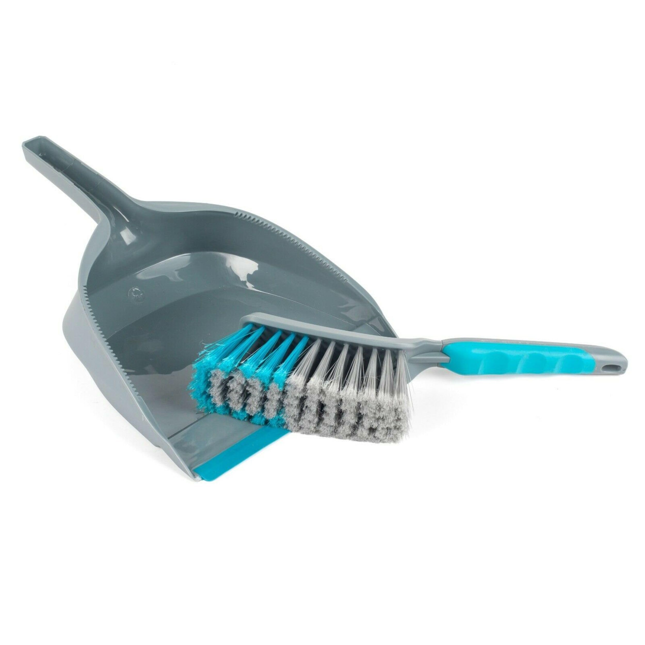 Beldray® LA049254 Kuchenna szufelka ze zmiotka, szaro-niebieska
