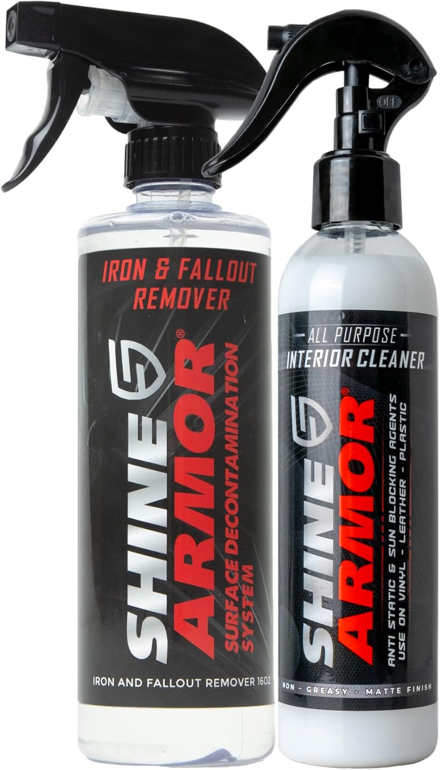 SHINE ARMOR Car Interior Cleaner for Vehicle Detailing & Restoration All Purpose