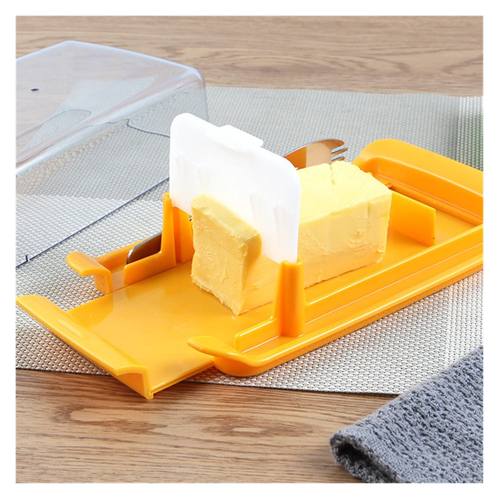 Contenitore per il burro in silicone, per il formaggio, per