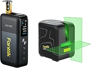 Fanttik A10 Pro 2-in-1 Digital Laser Tape Measure with HD IPS Color Display & Fanttik D2 Plus Laser Level