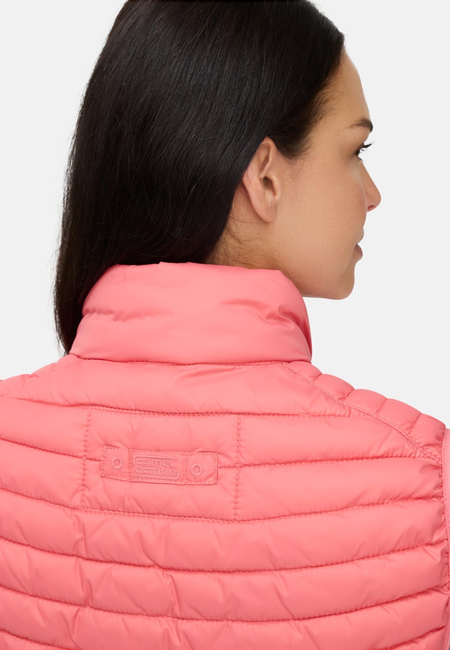 camel active Damen Steppweste mit reflektierenden Details