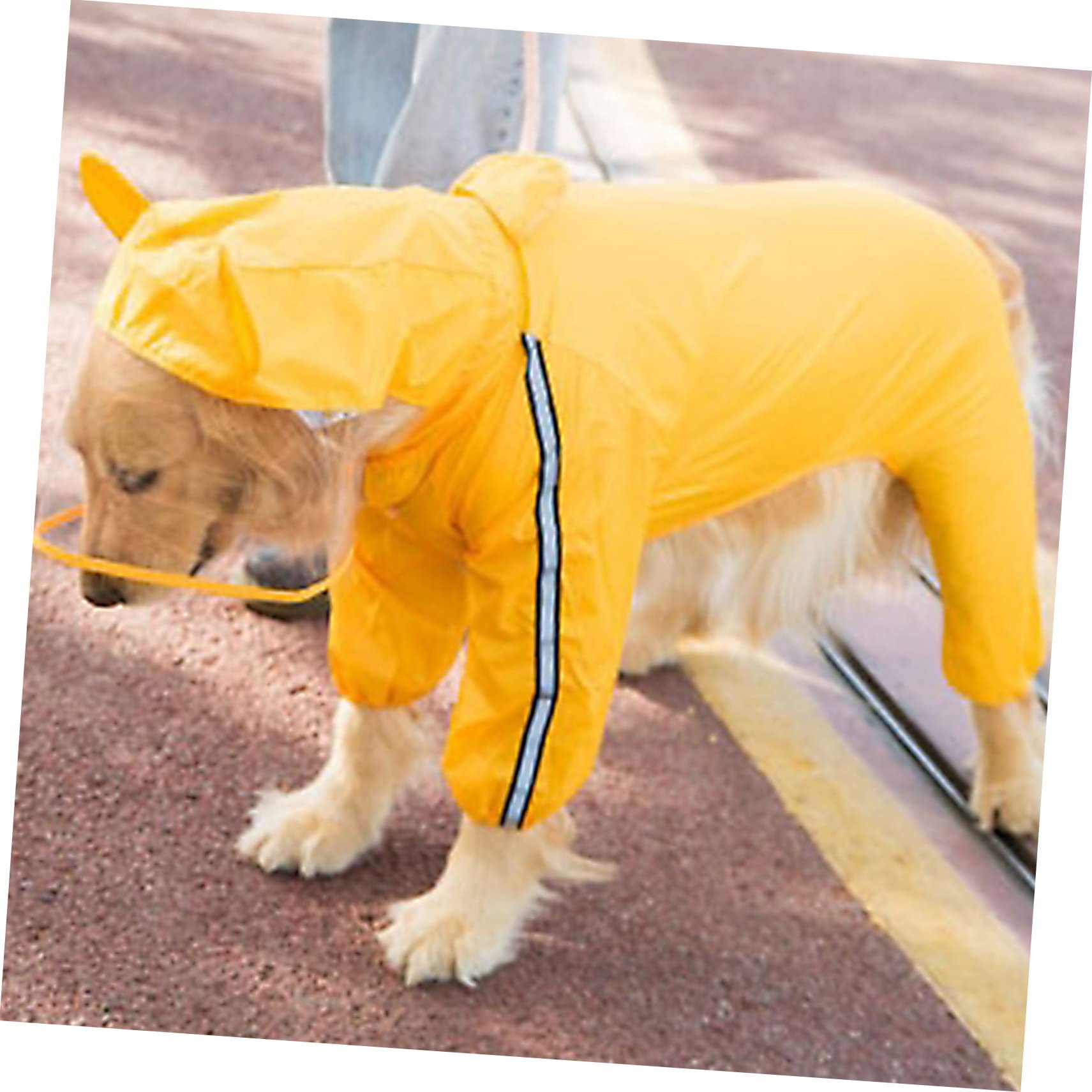 Housoutil 3pièces Manteau De Pluie Abeille pour Chien Veste Imperméable Et Mignonne pour Petits Et Moyens Chiens Élégante Et La Pluie