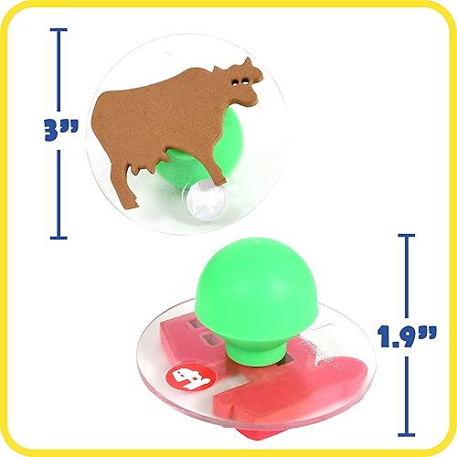 Miniatura 6 de READY 2 LEARN Juego de 10 sellos gigantes - Farm Adventure - Sellos de espuma fáciles de sostener para niños - Sellos de arte y manualidades para