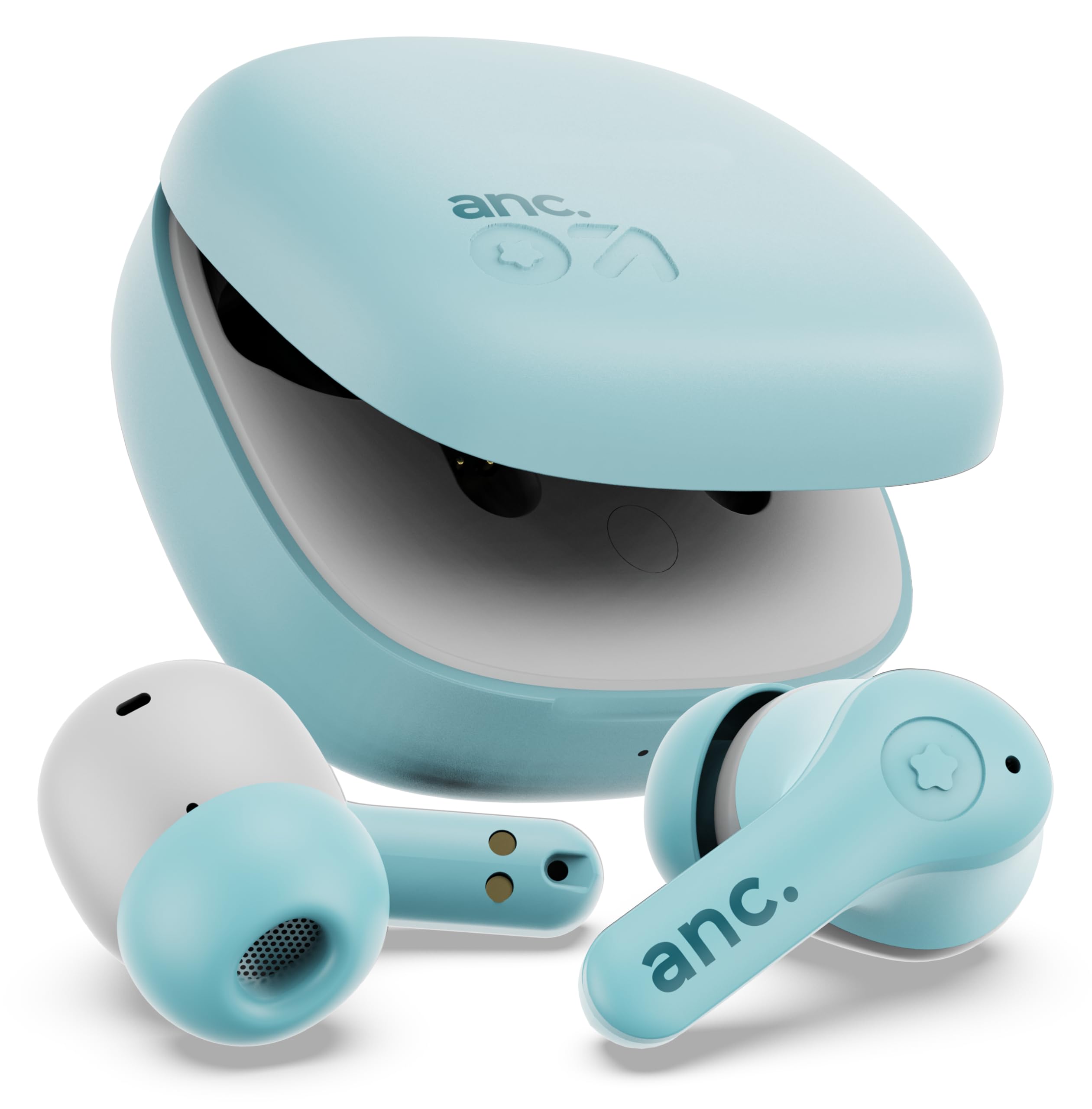 GOBOULT Klarity 4 ANC Earbuds Blue Powder Blue - Image 1