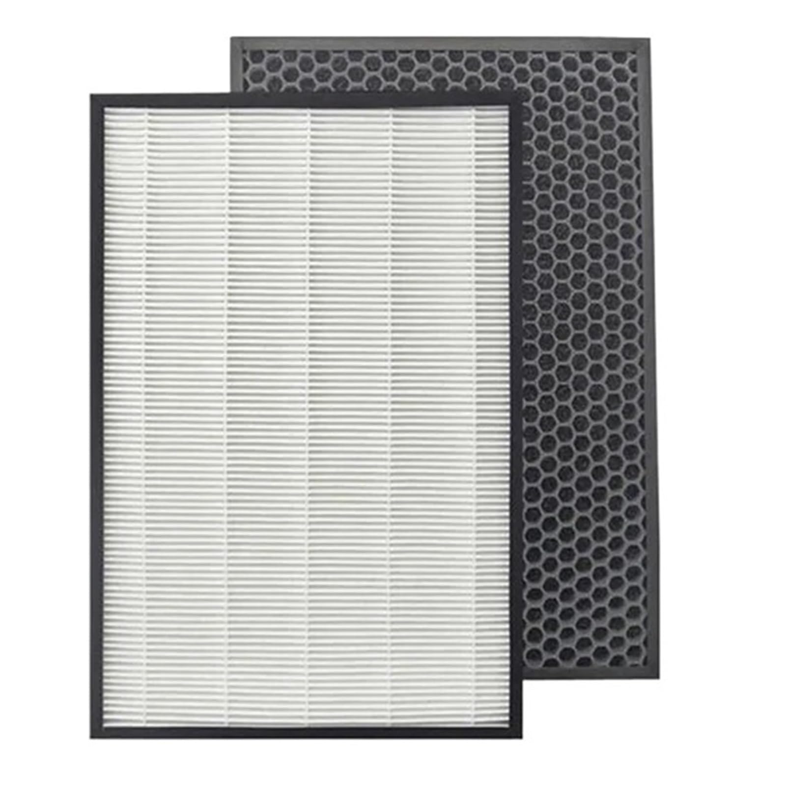 Filtr Węglowy HEPA Filtr Nawilżacza, Compatible With Sharp, Oczyszczacz Powietrza KC-850E KC-850TA KC-850U KC-C100E FZ-C100HFE FZ-C100DFE FZ-C100MFE(1 set)