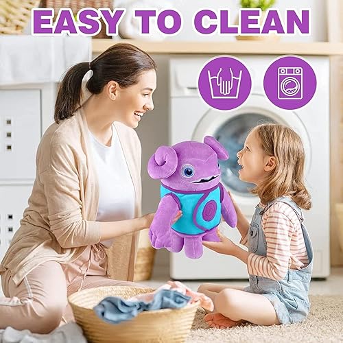 Miniatura 6 de Crazy Allien Purple Allien - Juguete de peluche para el hogar, figura de animal, juego de serries para fanáticos de películas familiares y regalo de