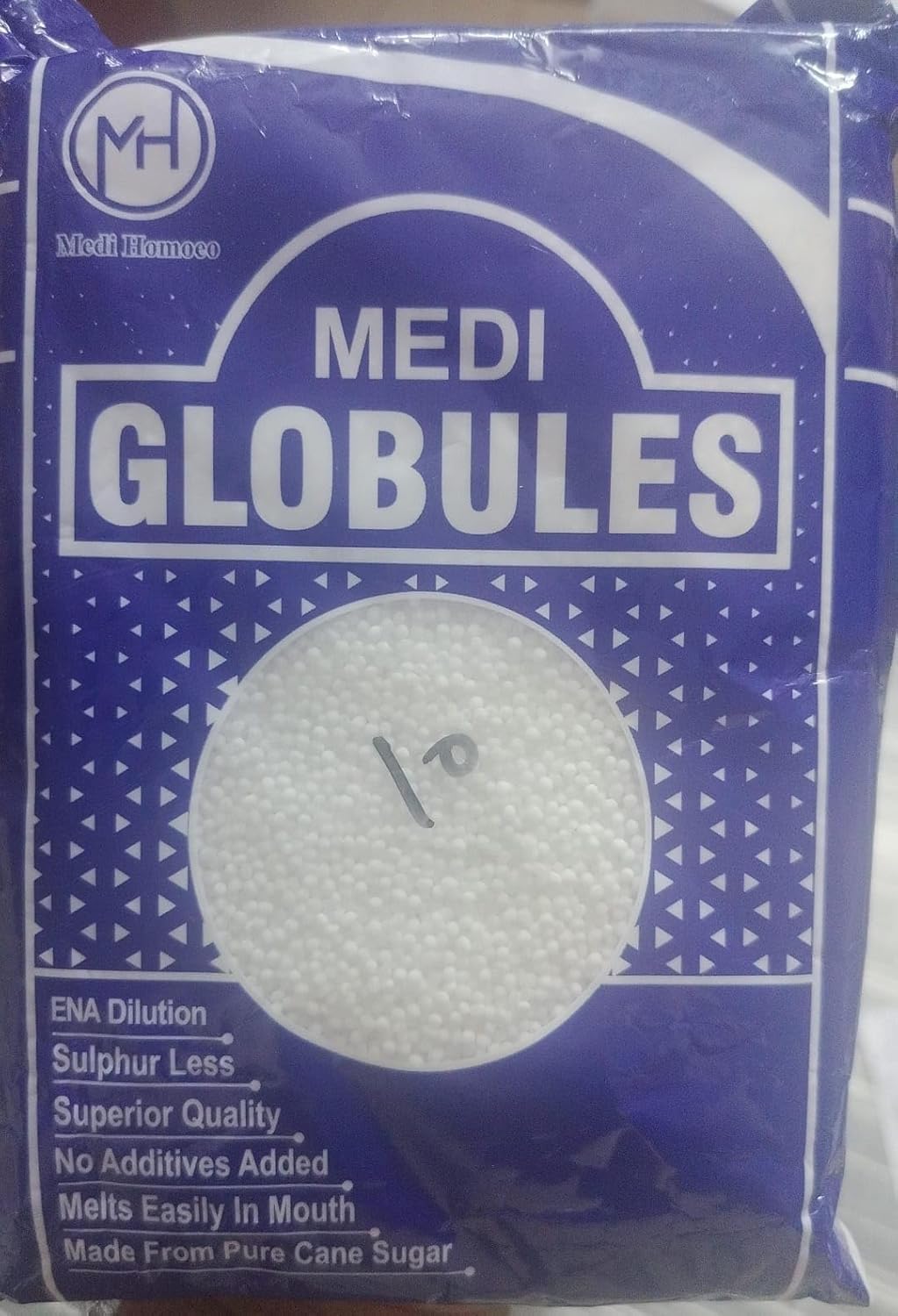 GenericMedi Globules Sugar Globules Blank Pellets Plain Pills, Non-Medicated Pellets Pills | Sulphur Less Globules For Homeopathic Medicine (Size 20)