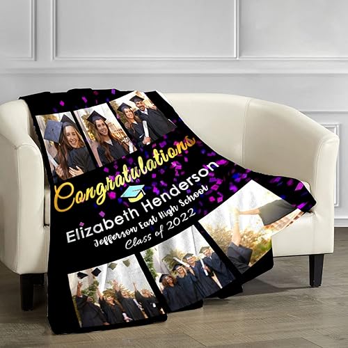 Miniatura 2 de Manta personalizada con foto, manta personalizada con imagen, texto, manta personalizada para sofá, manta personalizada cobijas regalos divertidos,