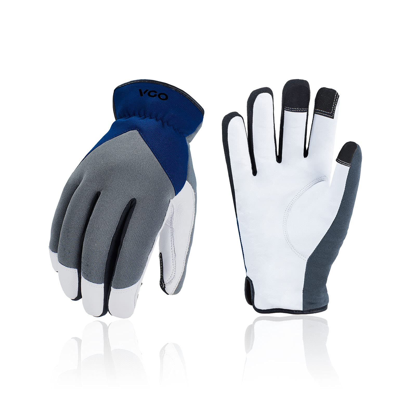 Work Gloves Waterproof Touchscreen, Thermal Glove 3M  Thinsulate Lining in Cold Weather Touchscreen for Freezer Warehouse  Walking, pair