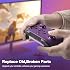 Purple Replacement Shell Kit for Xbox Series X/S Controller, Custom Case Faceplate Accessories Compatible with Xbox Core Wireless Controller