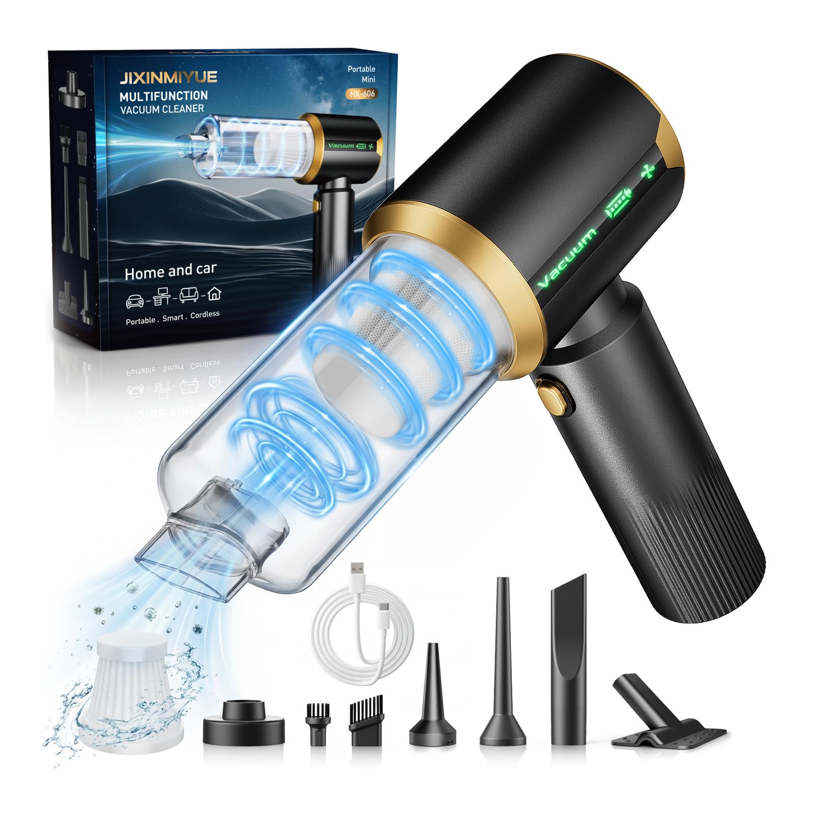JIXINMIYUE Cordless Car Vacuum: Strong Suction at a Value Price — Is It the Right Investment for Your Car?