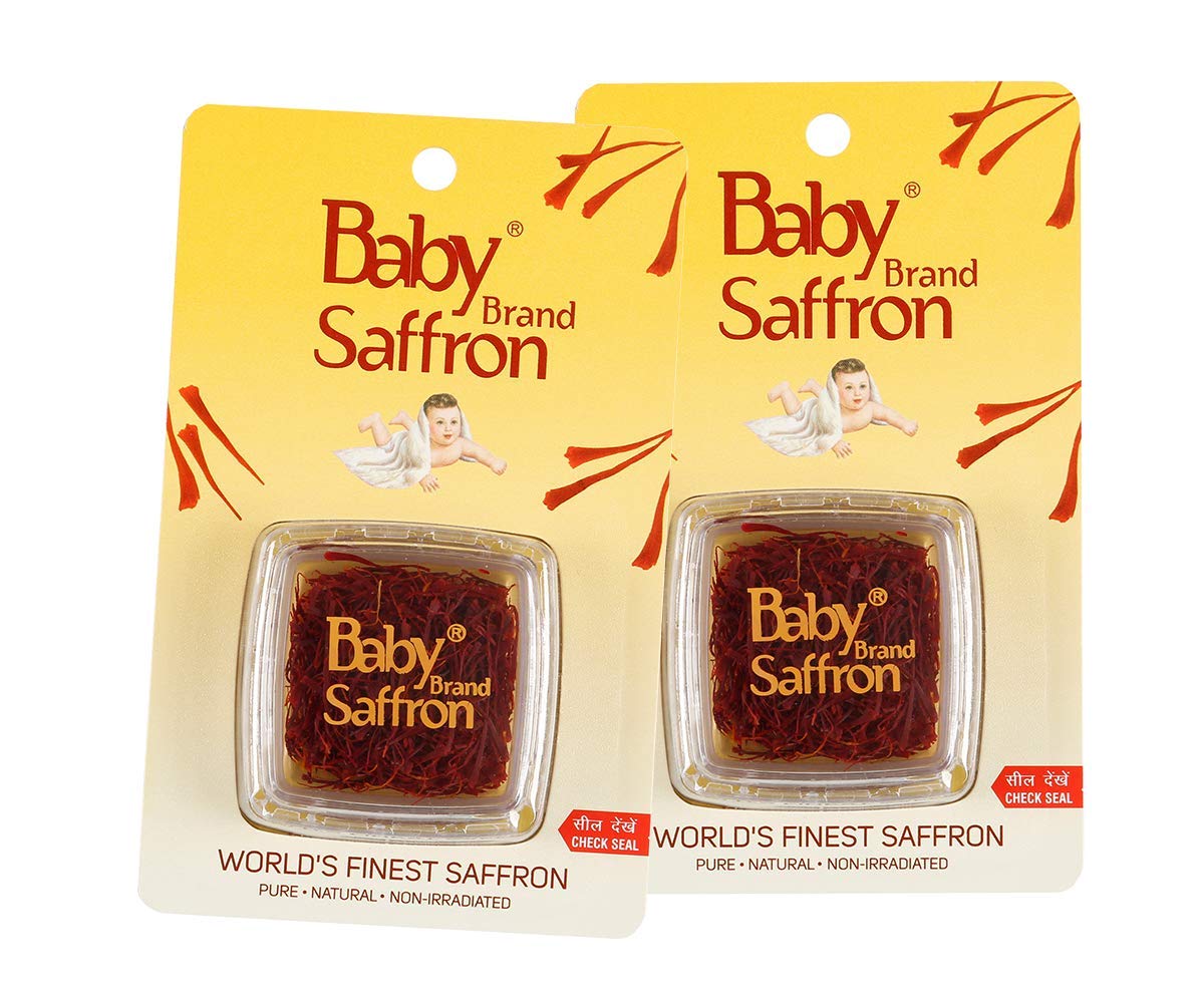 Baby Brand Saffron 100% Worlds Finest Mongra Saffron/Kesar (A++++ Quality) For Delicious Sweets, Pregnant Women, Skin Care (500Mg *2 P/C) (B07V3K7S61) Amazon Price History, Amazon Price Tracker